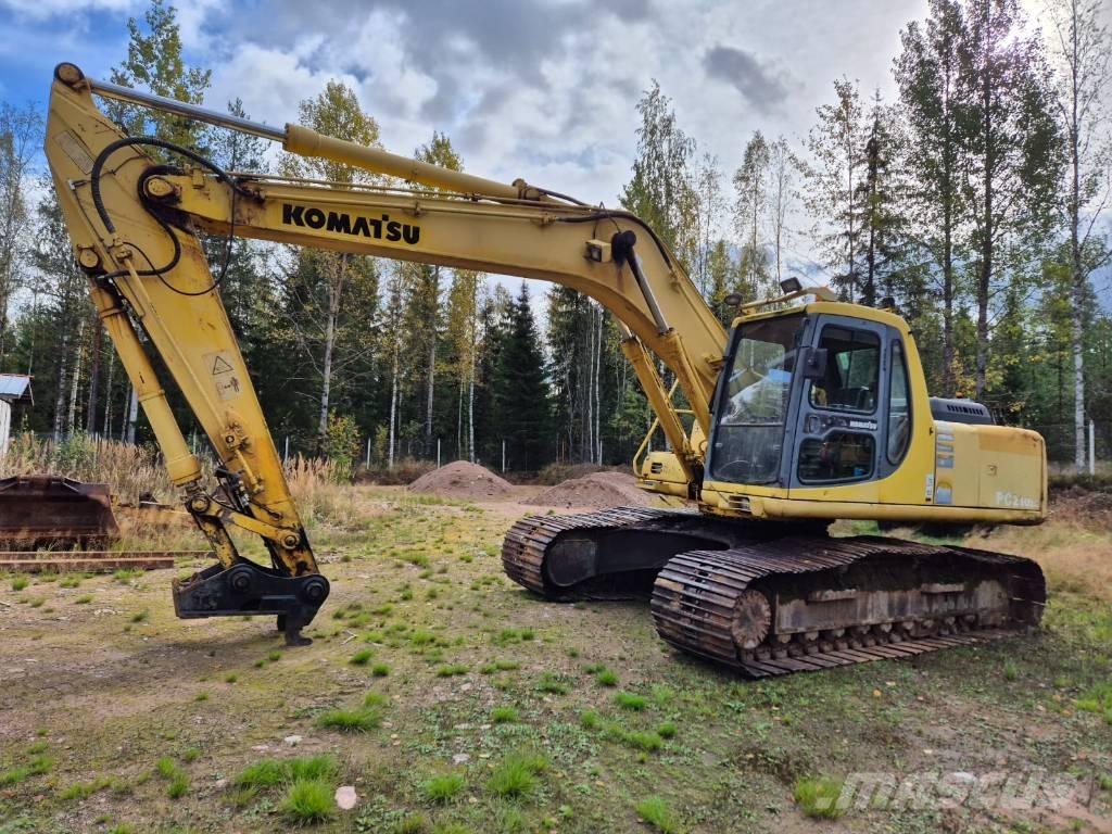 Komatsu PC 210-6K Bandgrävare