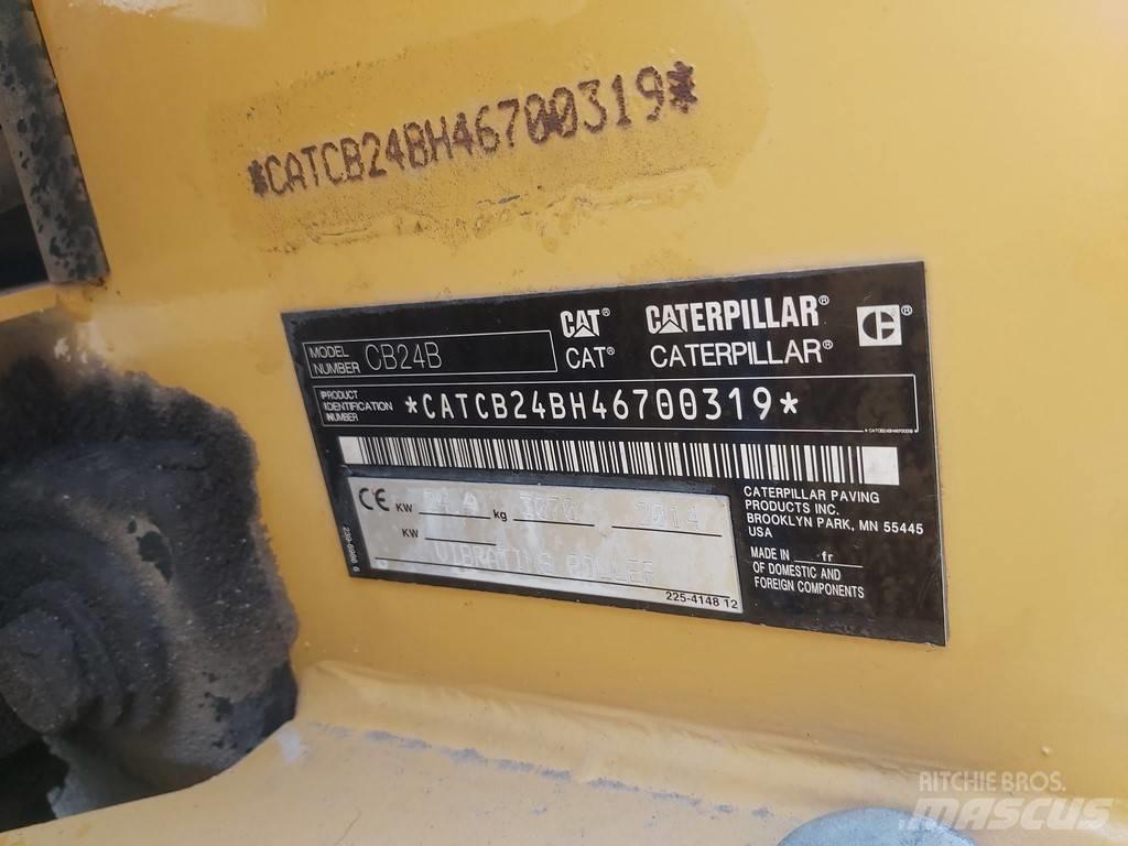 CAT CB 24 B Tvåvalsvältar