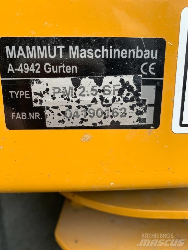 Mammut PM 2.5 SF Tillbehör för hö och fodermaskiner