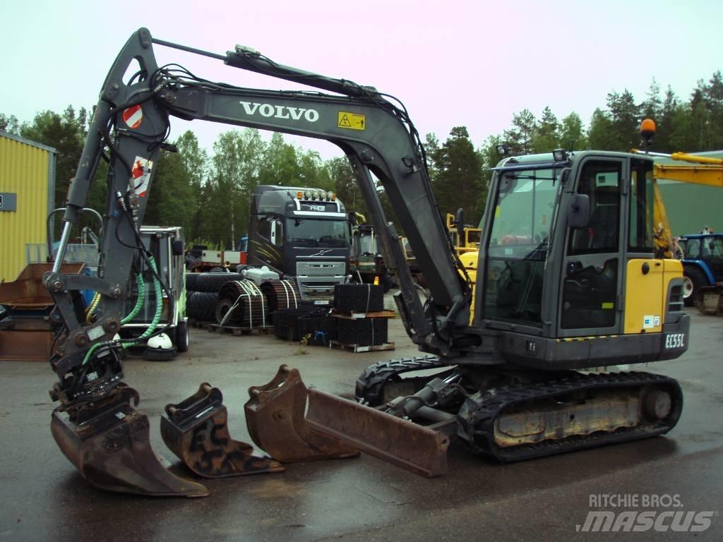 Volvo EC 55 C Minigrävare < 7t
