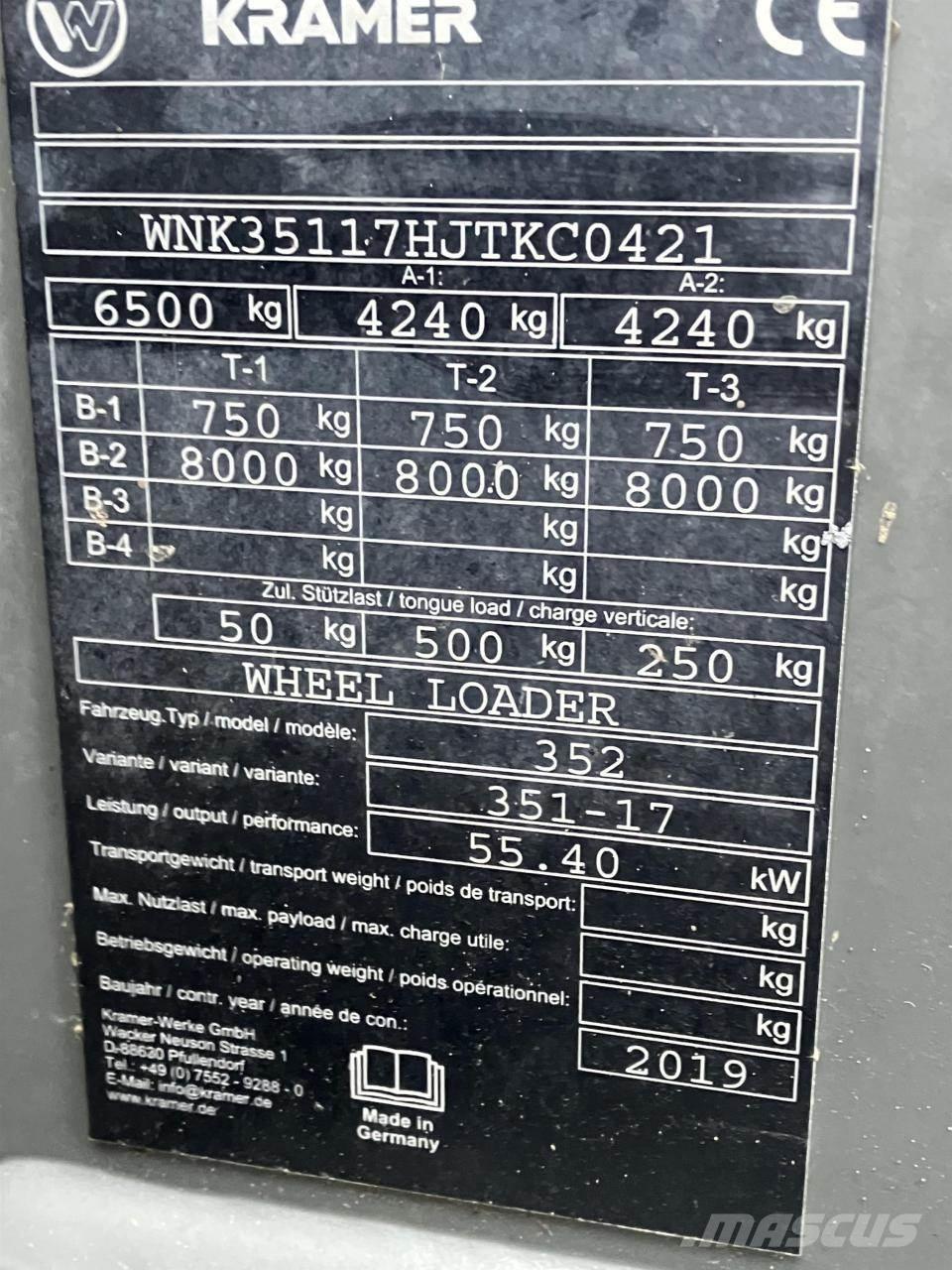 Kramer 8085T Redskapsbärare för lantbruk