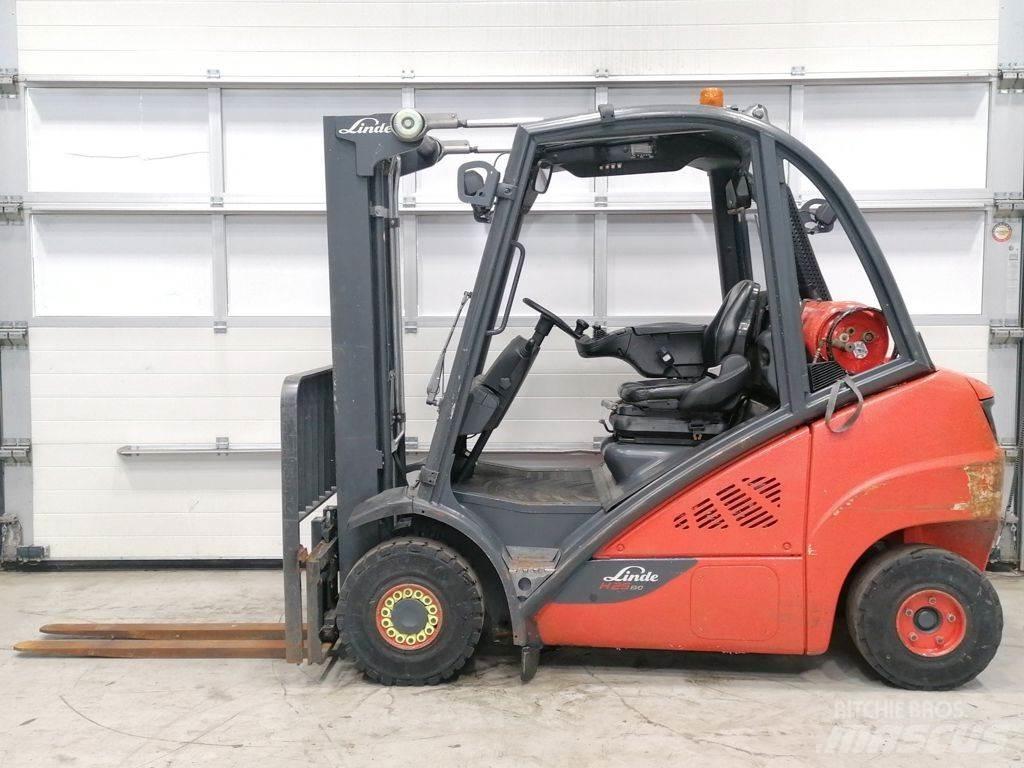 Linde H25T-02 Elmotviktstruckar