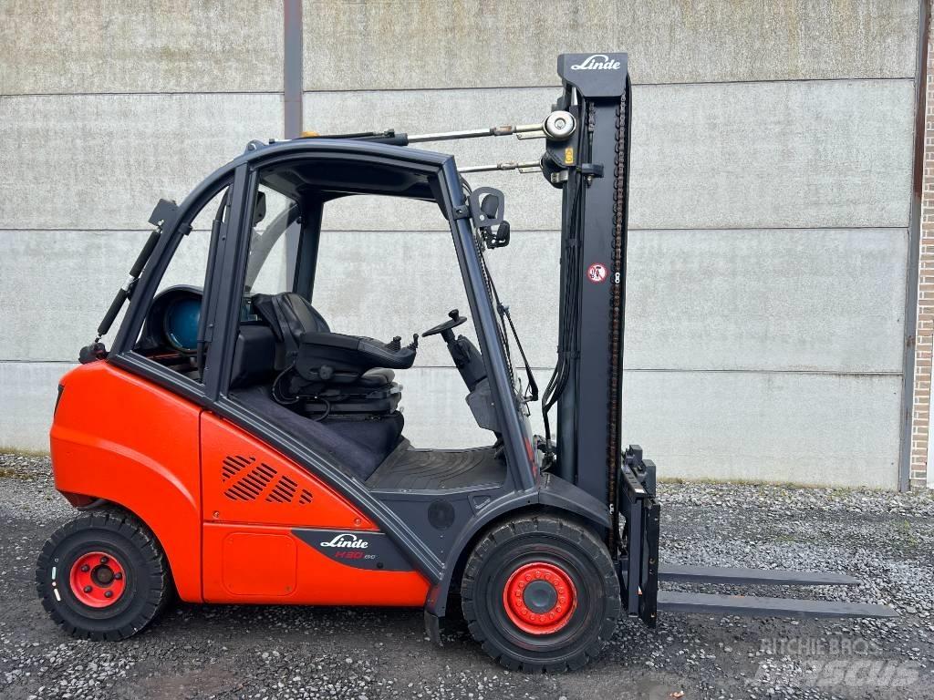 Linde H30T-02 EVO Gasolmotviktstruckar