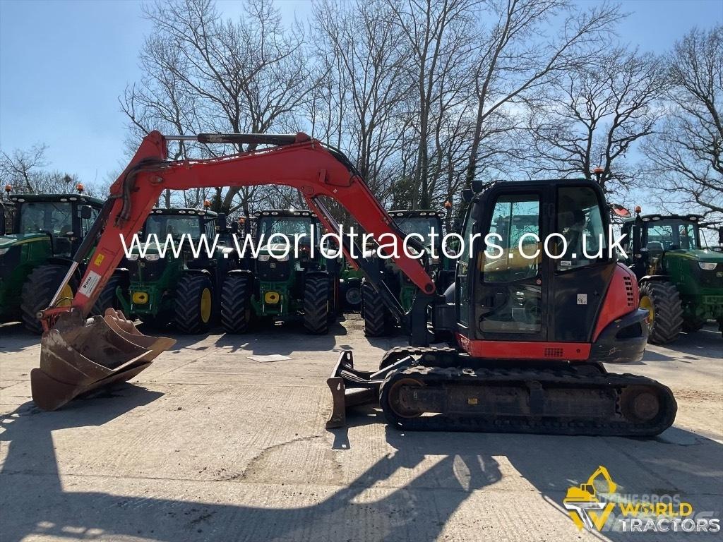 Kubota KX 080-4 Midigrävmaskiner 7t - 12t