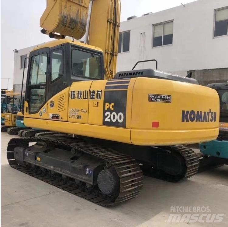 Komatsu pc200-7 Bandgrävare