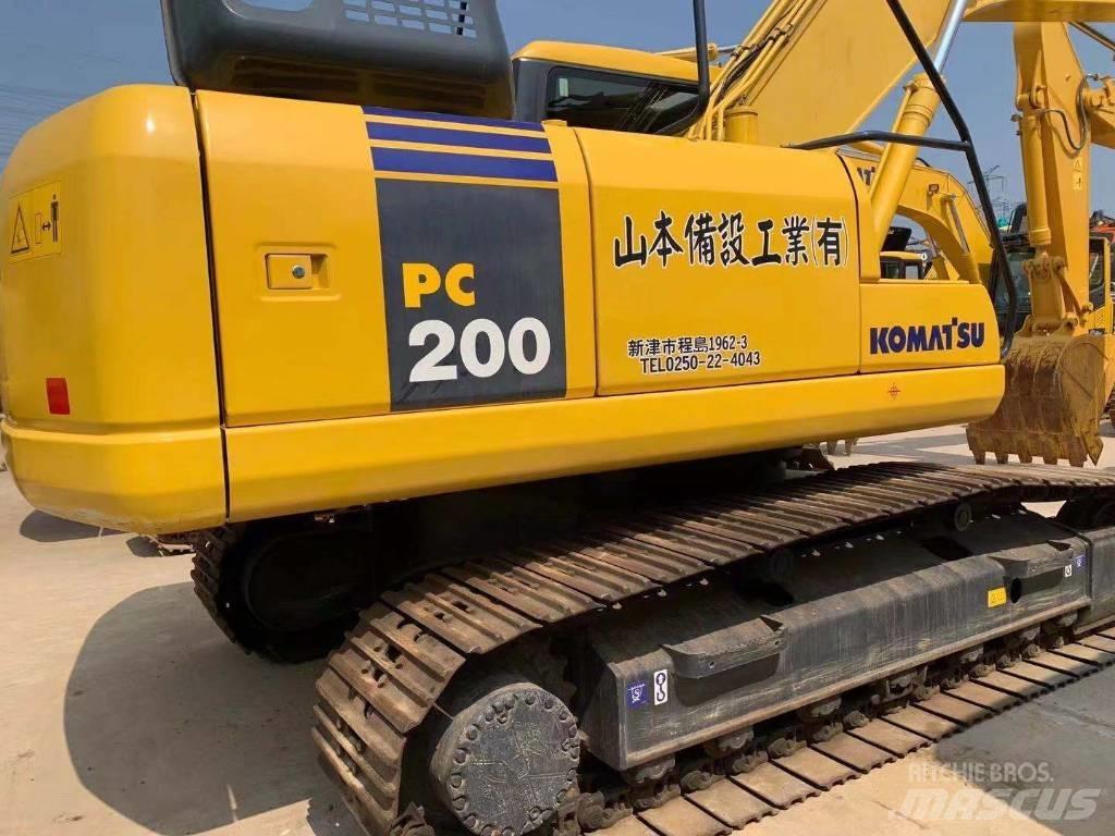 Komatsu pc200-7 Bandgrävare
