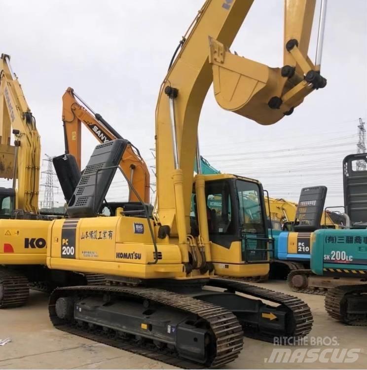 Komatsu pc200-7 Bandgrävare