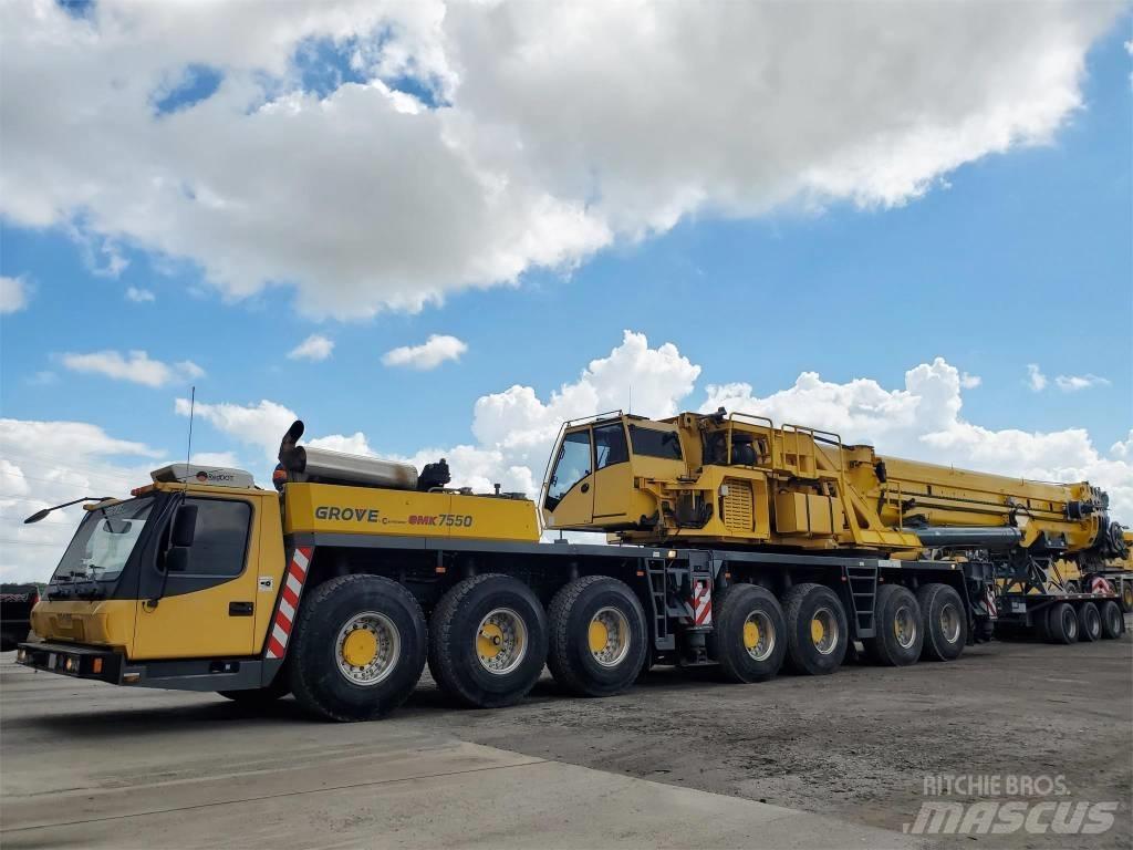 Grove GMK 7550 Allterrängkranar