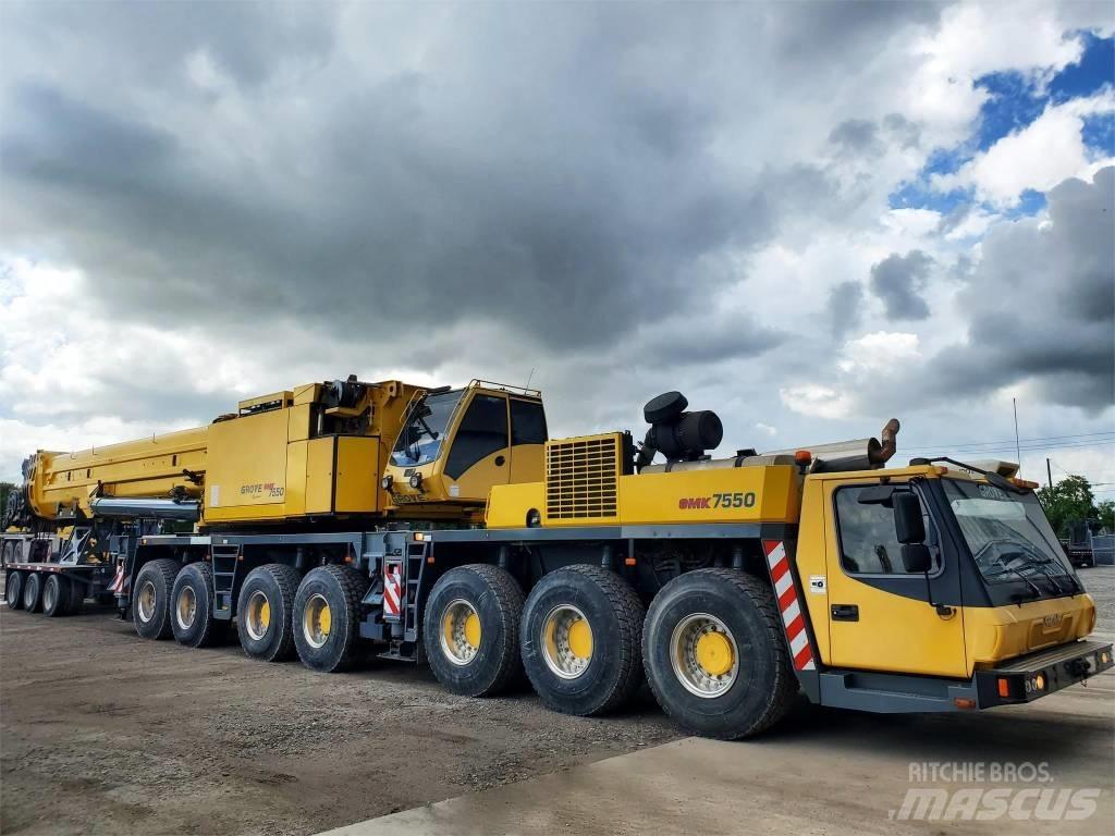 Grove GMK 7550 Allterrängkranar