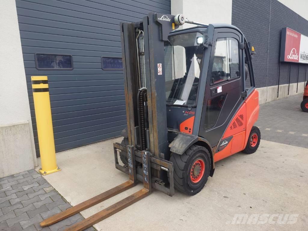 Linde H25/600D/393 Dieselmotviktstruckar