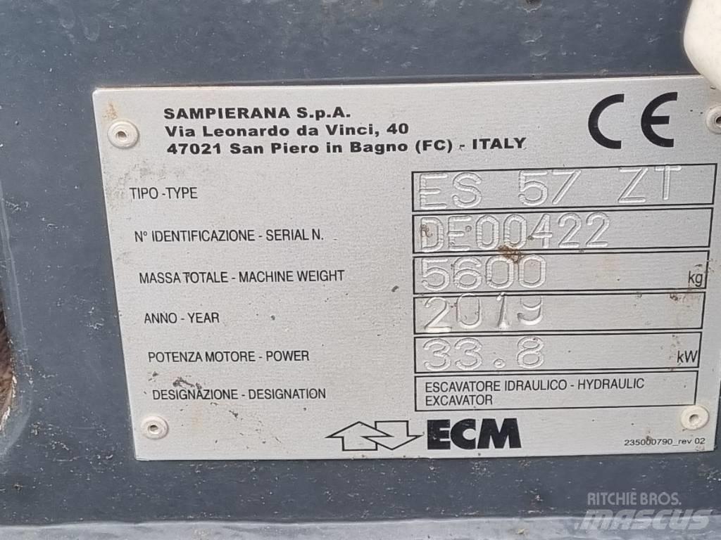 ECM ES 57 ZT Minigrävare < 7t