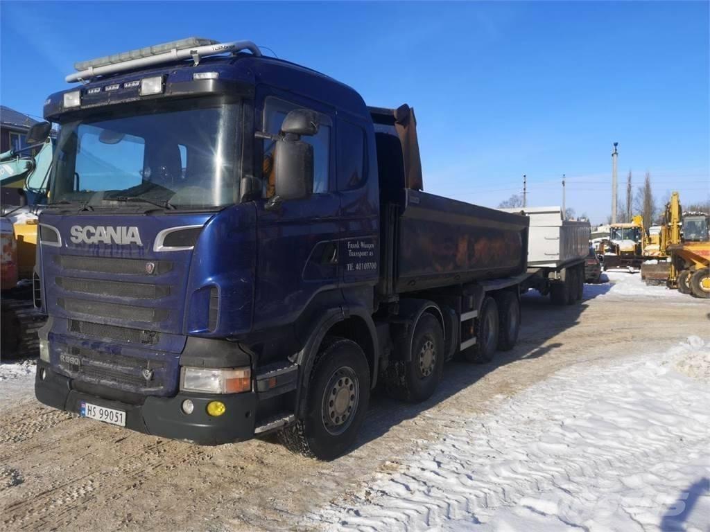 Scania R560 8x4 Liftdumperbilar
