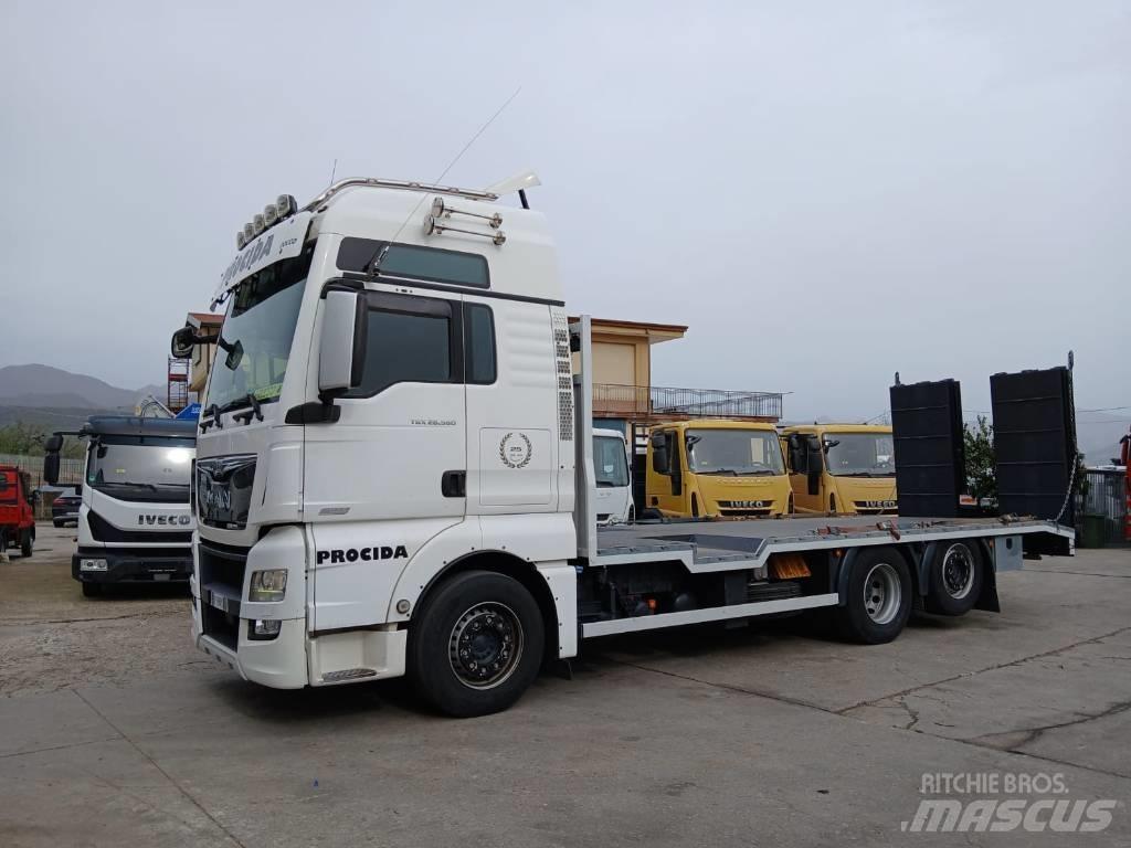 MAN TGX 26.560 Flak-/vinschlastbilar