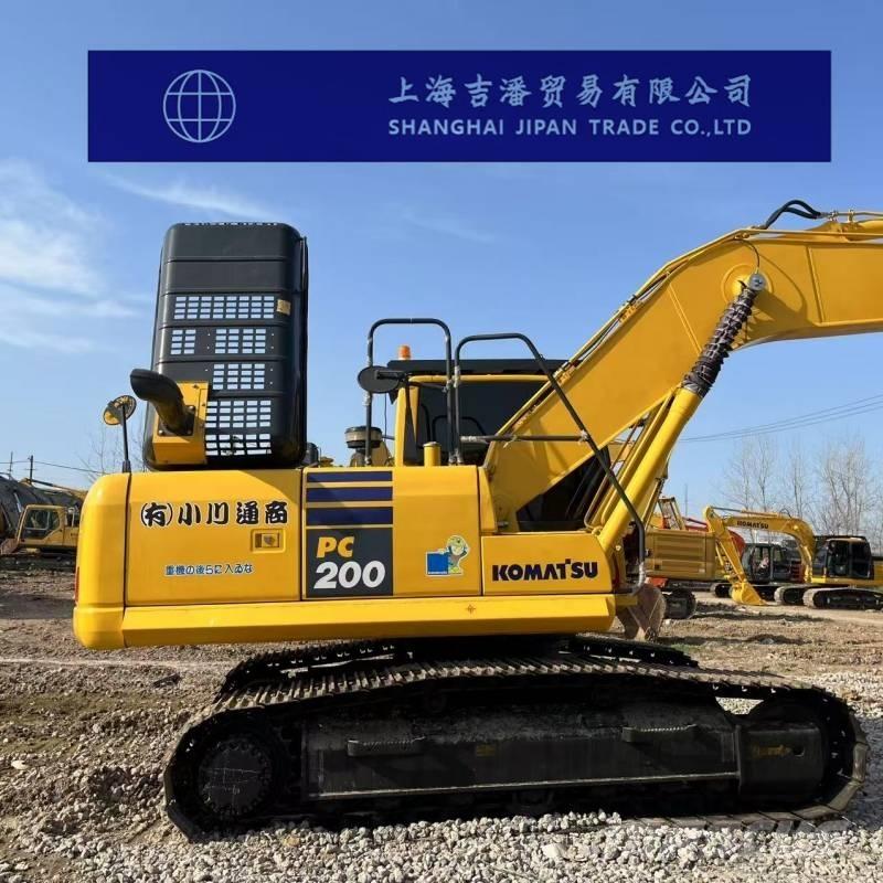 Komatsu PC 200 Bandgrävare