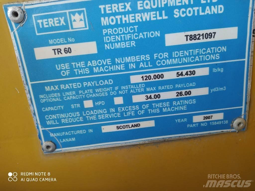 Terex TR 60 Gruvtruck
