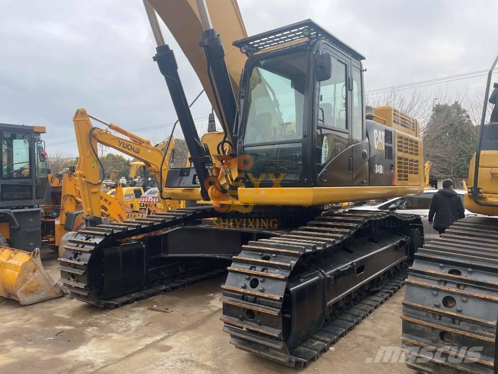 CAT 349D2 Bandgrävare