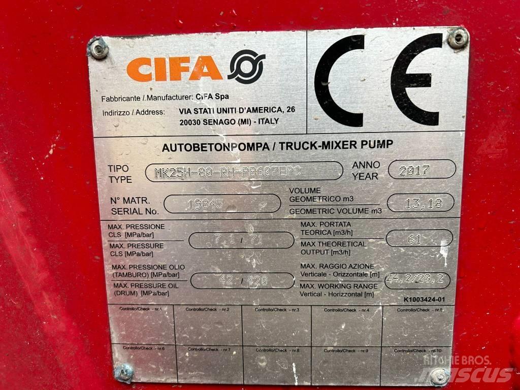Cifa MK25H Carbotech Lastbilar med betongpump