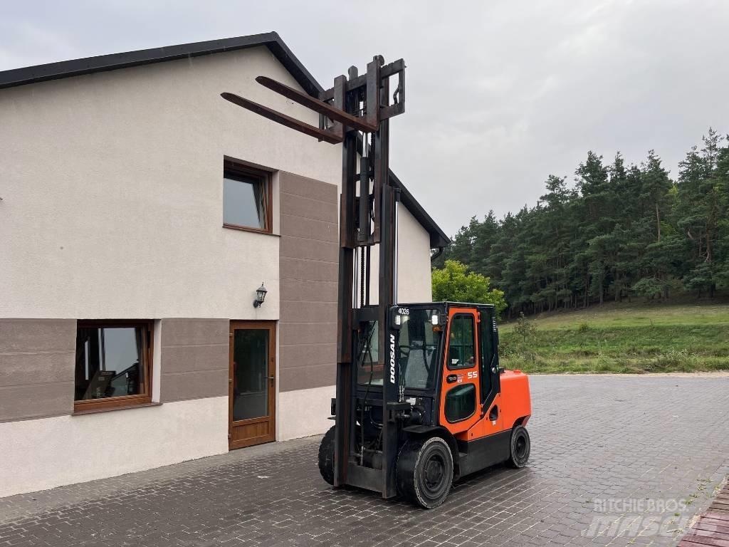 Doosan D 55 C-7 Dieselmotviktstruckar