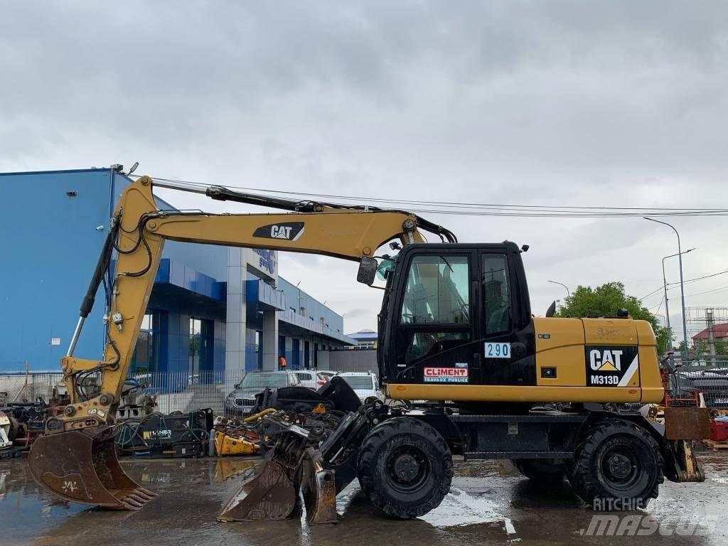 CAT M 313 D Hjulgrävare