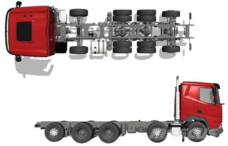 DAF XF 530 FAF 10x4 Chassier