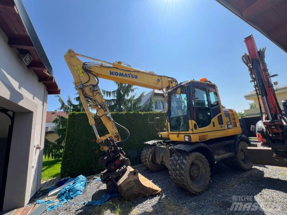 Komatsu PW 148-8 Hjulgrävare
