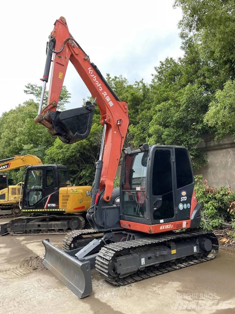 Kubota KX163 Bandgrävare