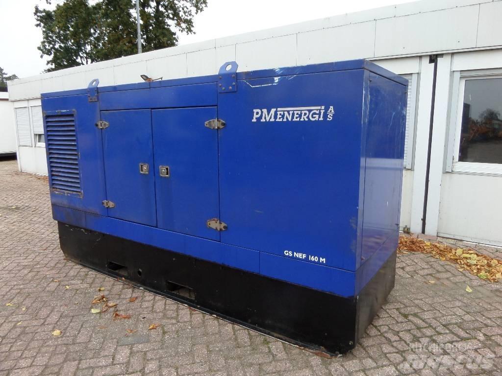 PM energie GSNEF160M Dieselgeneratorer