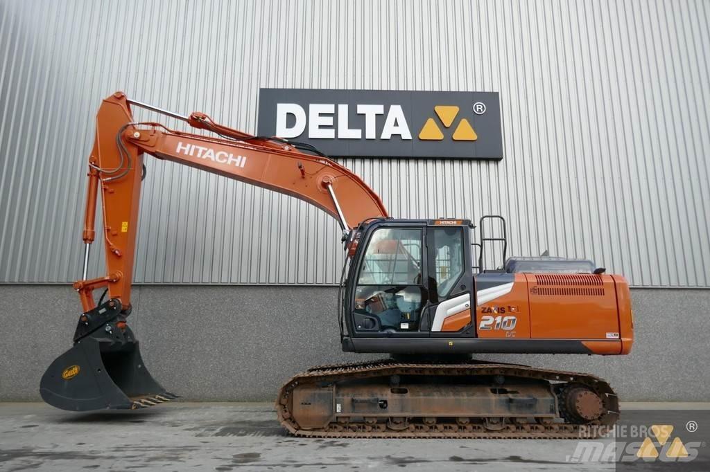 Hitachi ZX210LC-7 Bandgrävare