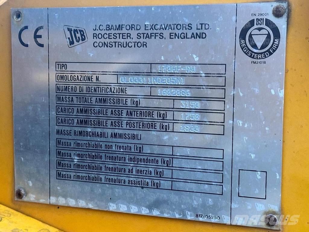 JCB 170HF Minilastare