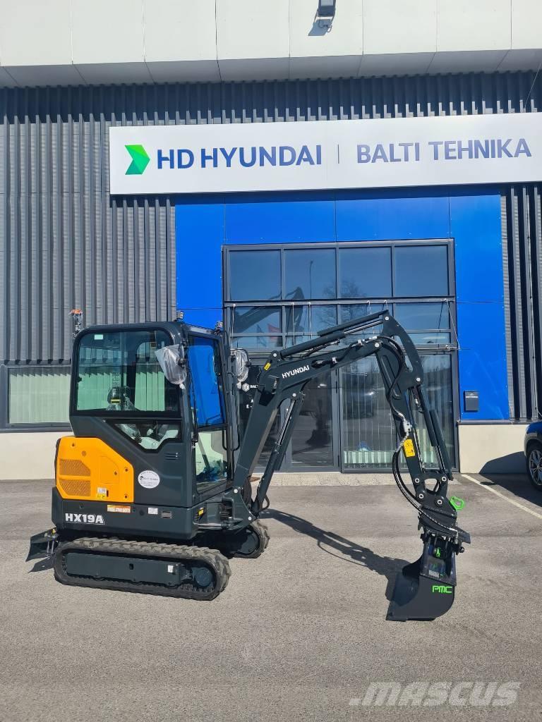 Hyundai HX 19 A Minigrävare < 7t