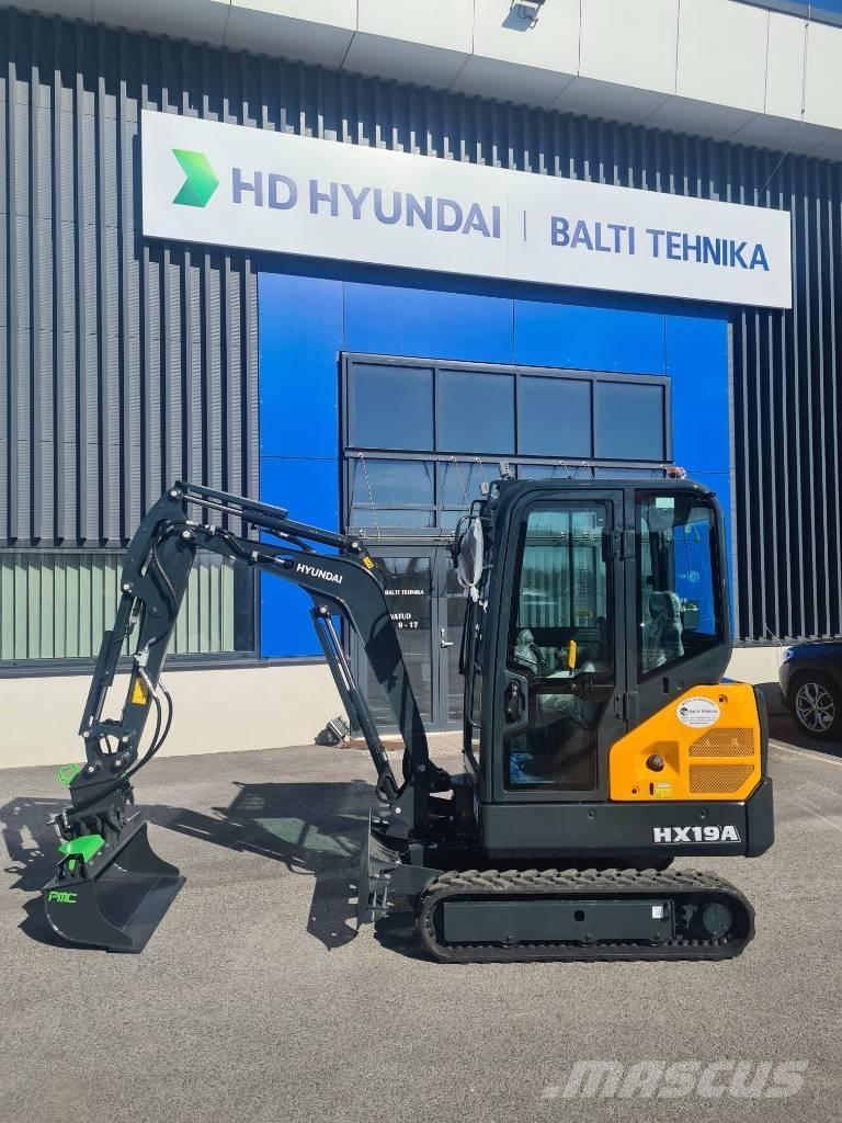 Hyundai HX 19 A Minigrävare < 7t