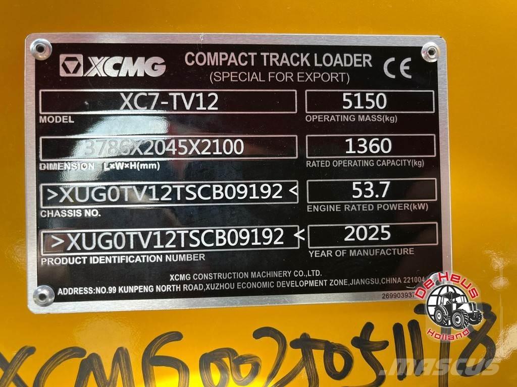XCMG XC7-TV12 Hjullastare