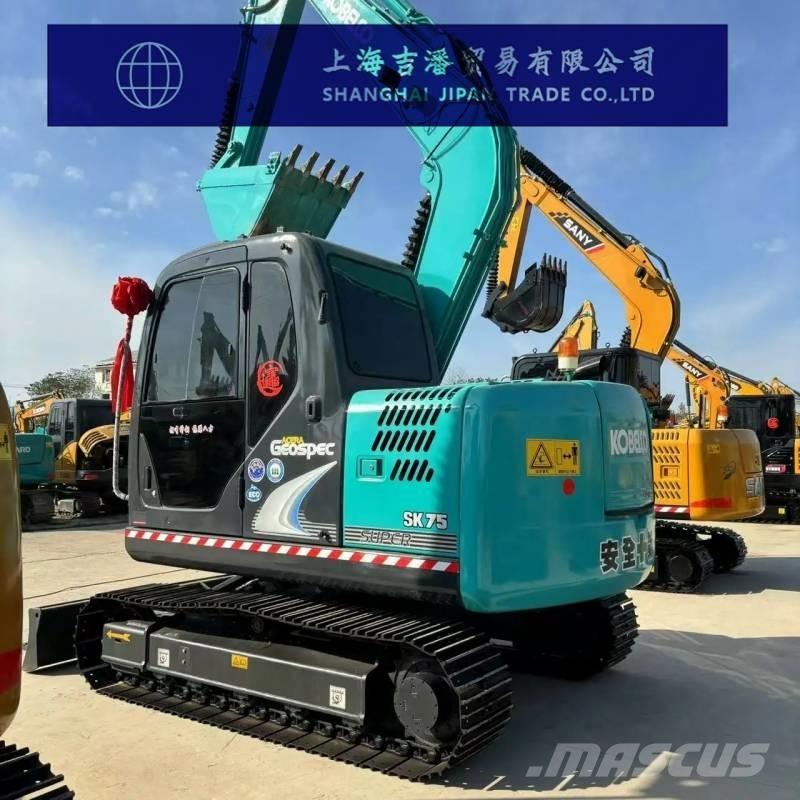 Kobelco SK 75 Midigrävmaskiner 7t - 12t