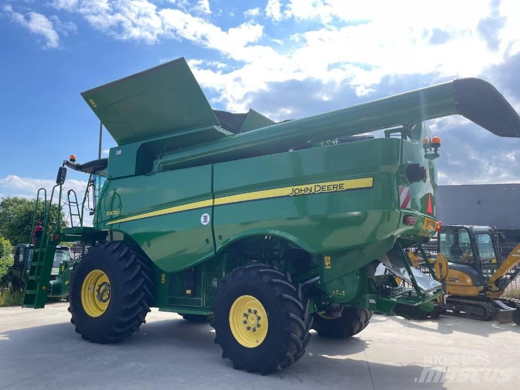 John Deere S670 4x4 Skördetröskor