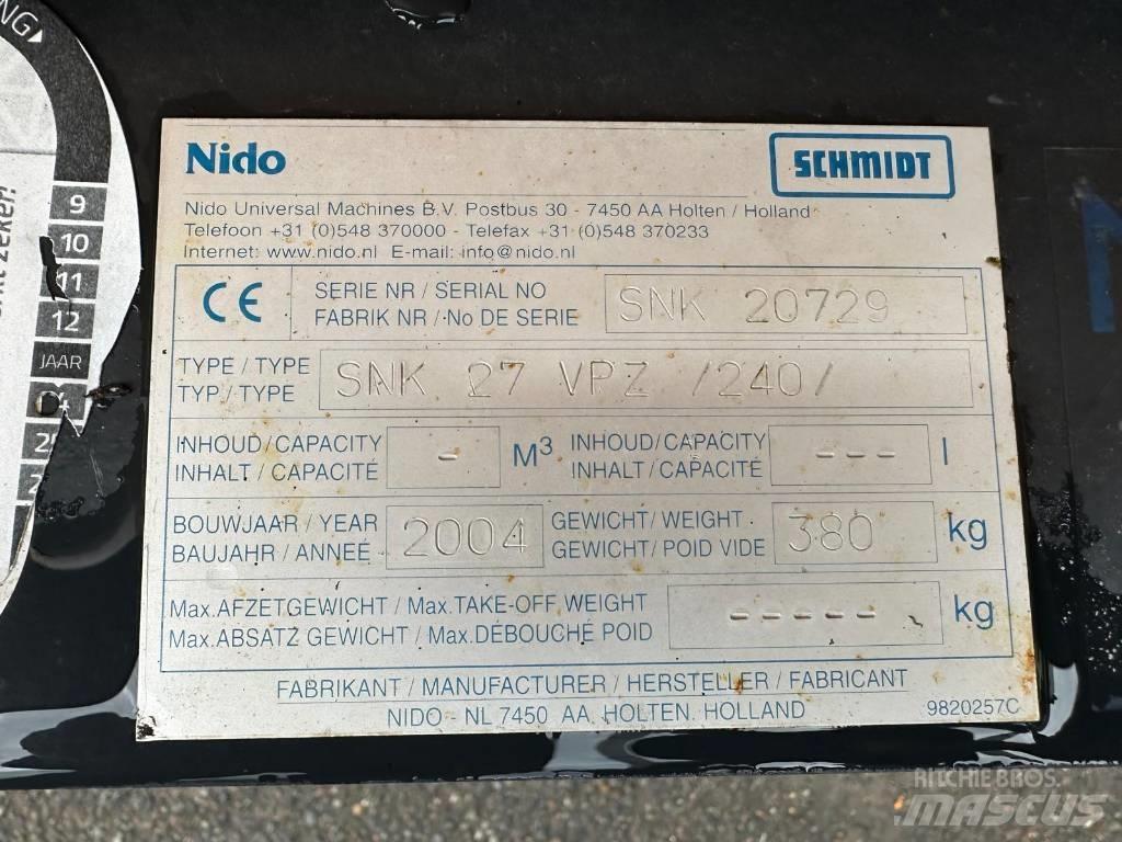 Nido SNK 27 VPZ 240 Snöblad och plogar