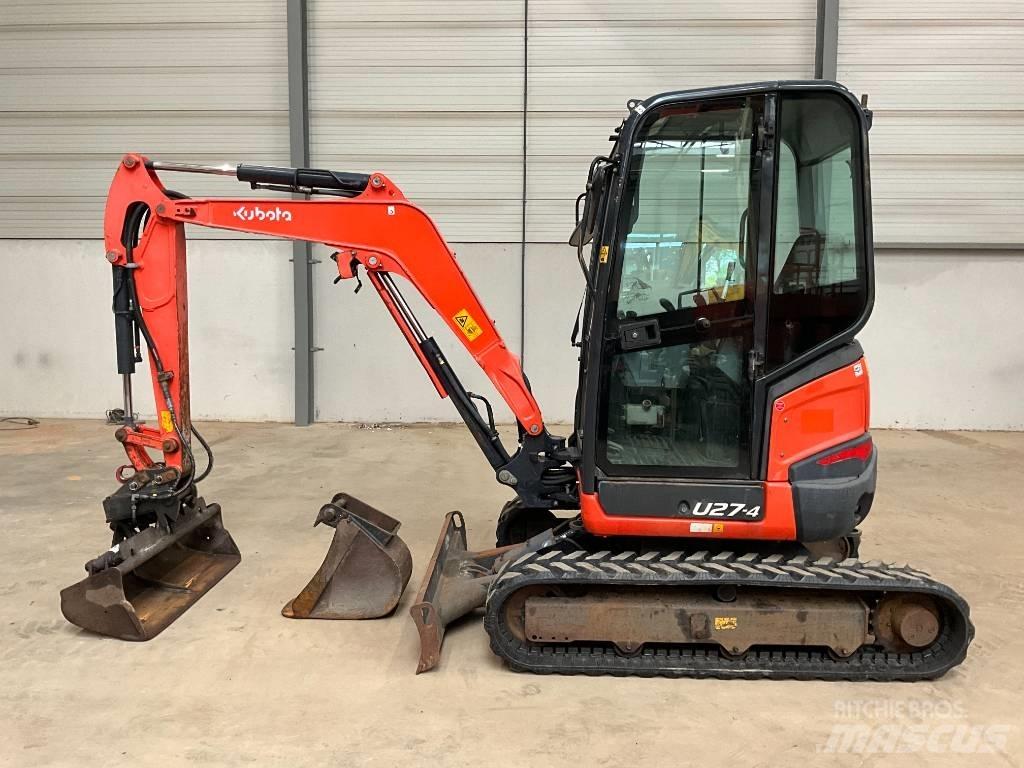 Kubota U 27-4 Minigrävare < 7t