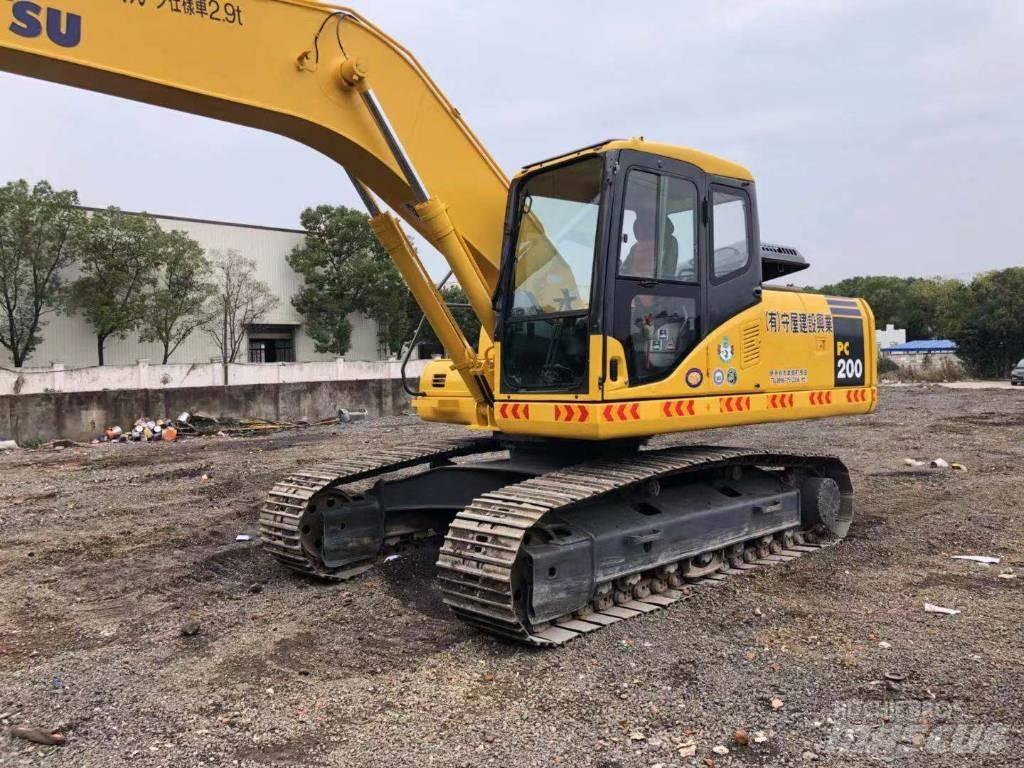 Komatsu pc200-7 Bandgrävare