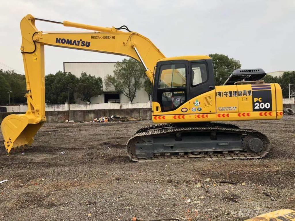 Komatsu pc200-7 Bandgrävare