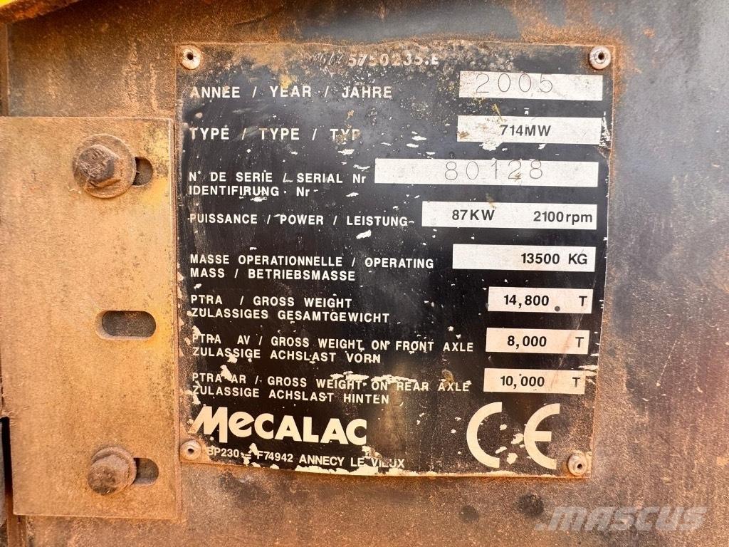 Mecalac 714 MW Hjulgrävare