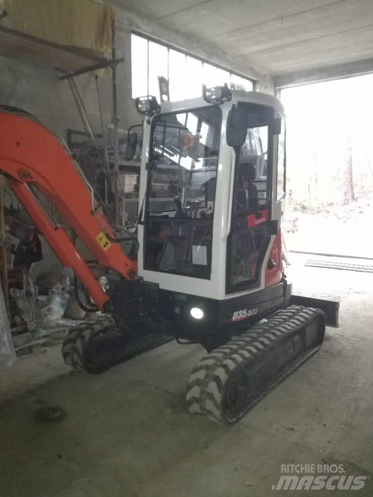 Kubota u35 U35 Minigrävare < 7t