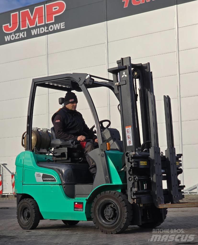 Mitsubishi FG 15 NT Gasolmotviktstruckar