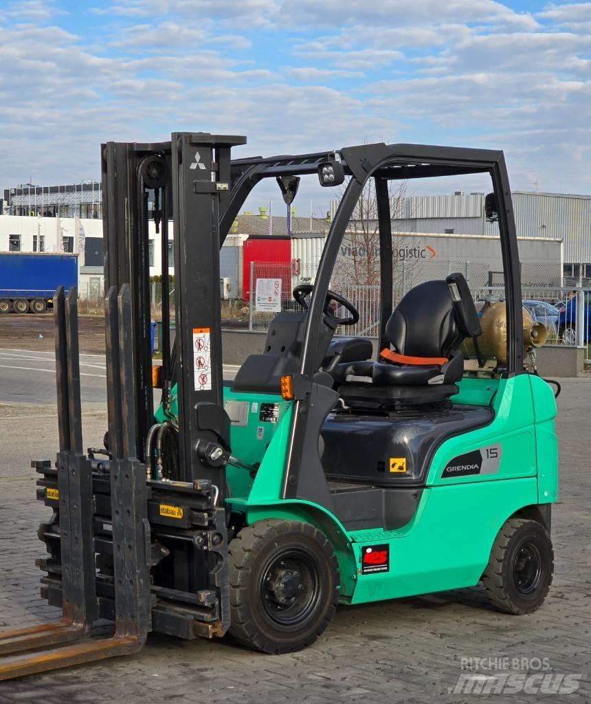 Mitsubishi FG 15 NT Gasolmotviktstruckar