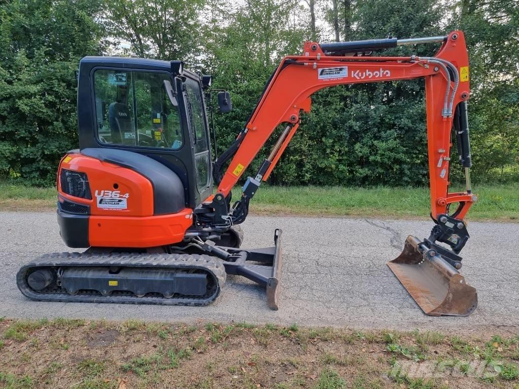 Kubota U 36-4 Minigrävare < 7t