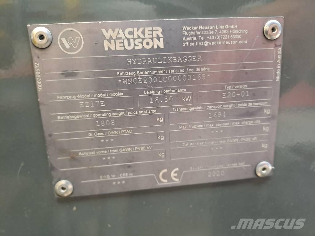 Wacker Neuson EZ17e Bandgrävare