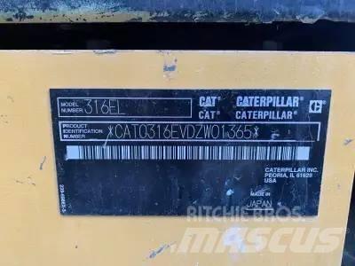 CAT 316 EL Bandgrävare