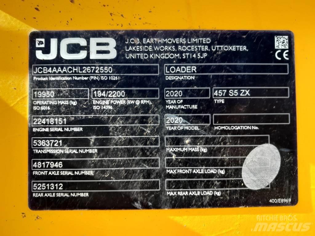 JCB 457 ZX Hjullastare