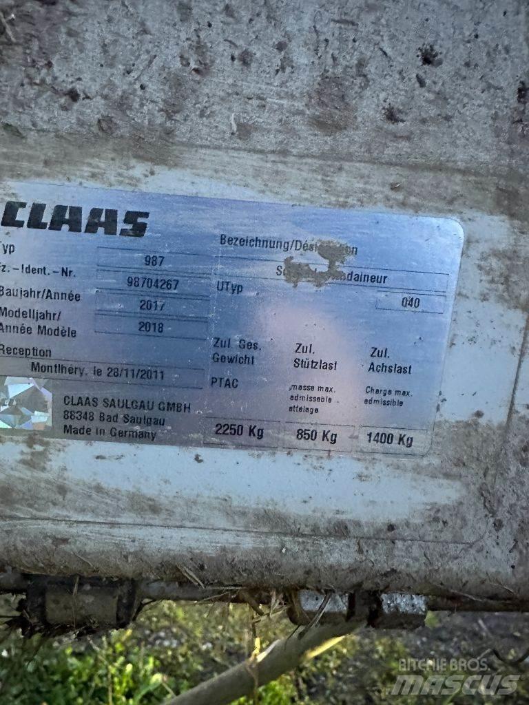 CLAAS Liner 2800 Vändare och luftare