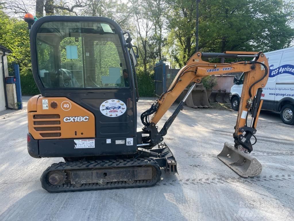 CASE CX 18 C Minigrävare < 7t