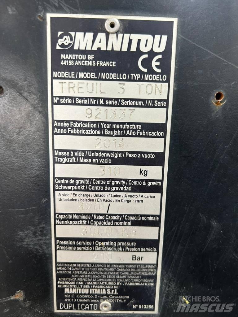 Manitou WINCH 3T Övriga
