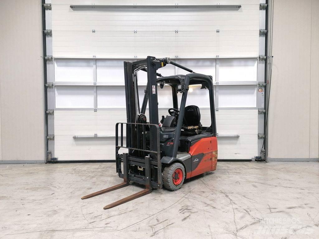 Linde E14-02 Elmotviktstruckar